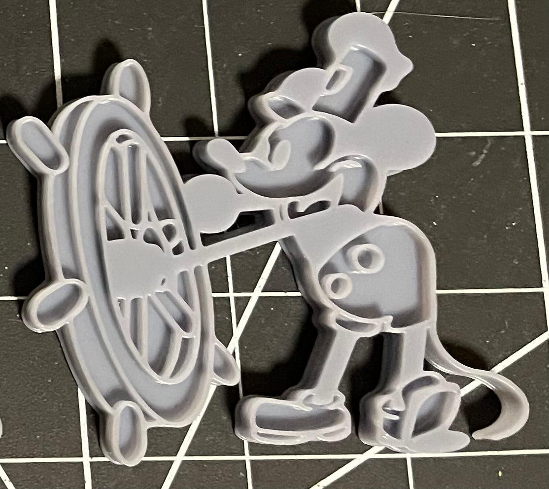 Steamboat Willie Key Chain - (STL ONLY)