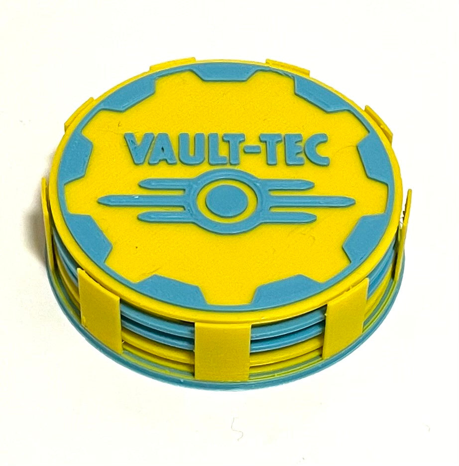 Fallout Coaster with Holder