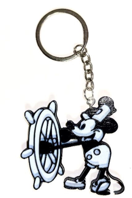 Steam Boat Willie Key Chain